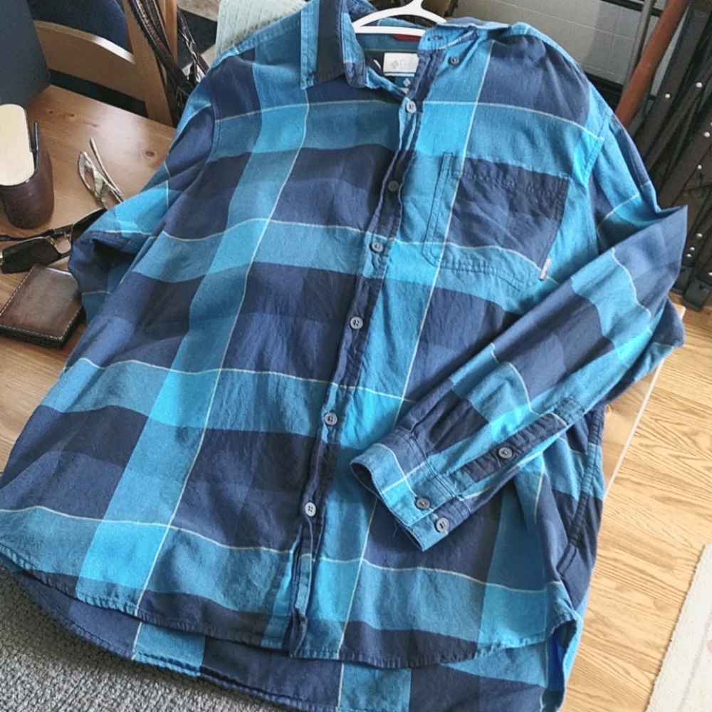 Men's Casual Cotton Button Down Shirt